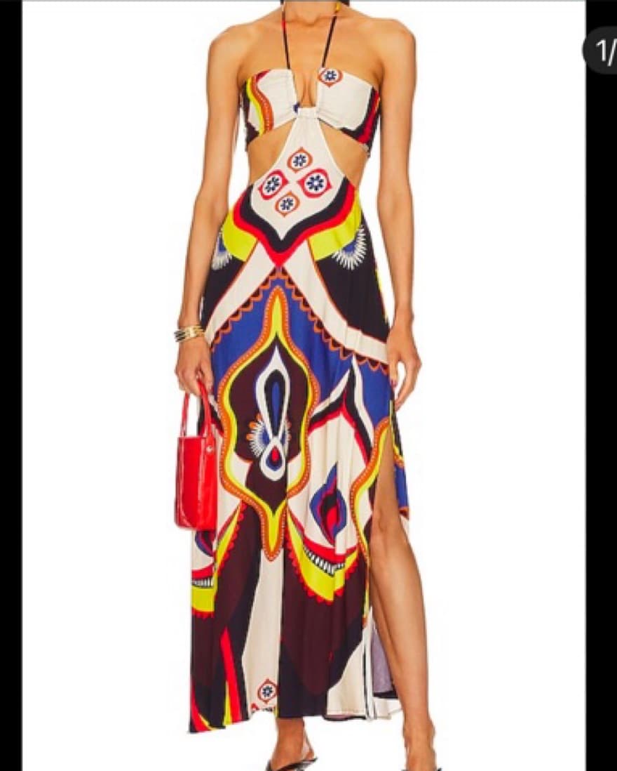 Revolve Maxi dress With Cutouts  - Image 1