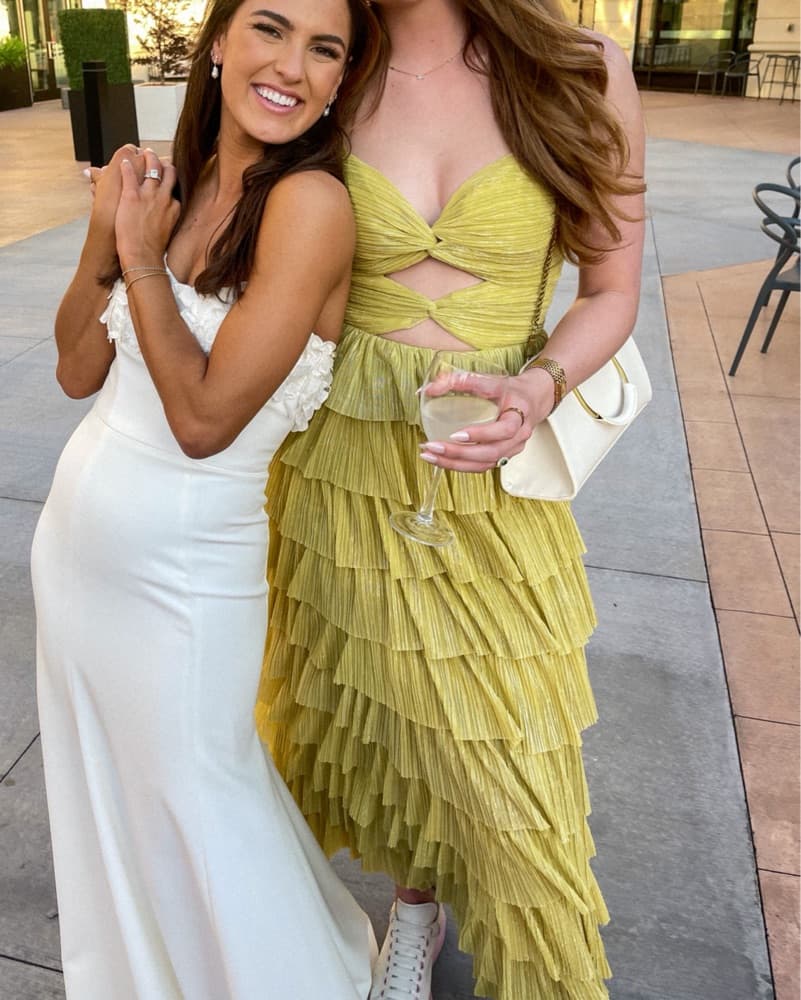 kim kardashian photo champagne dress (Kim K) Fit Flare Prom Celebrity A Nigh – Hoprom clothing clothing size 6 Pakistani Blue Dress Design Color:key lime bengaline