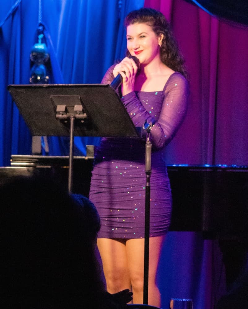 Sparkling Purple Dress - Image 2