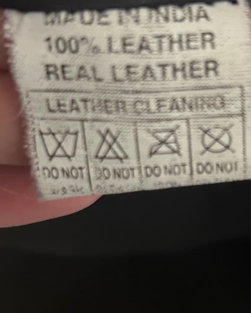 Pleaded Leather Mini Skirt - Image 4