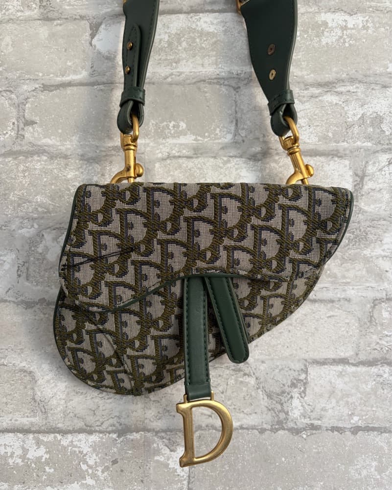 Dior Saddle Bag- Green - Image 2