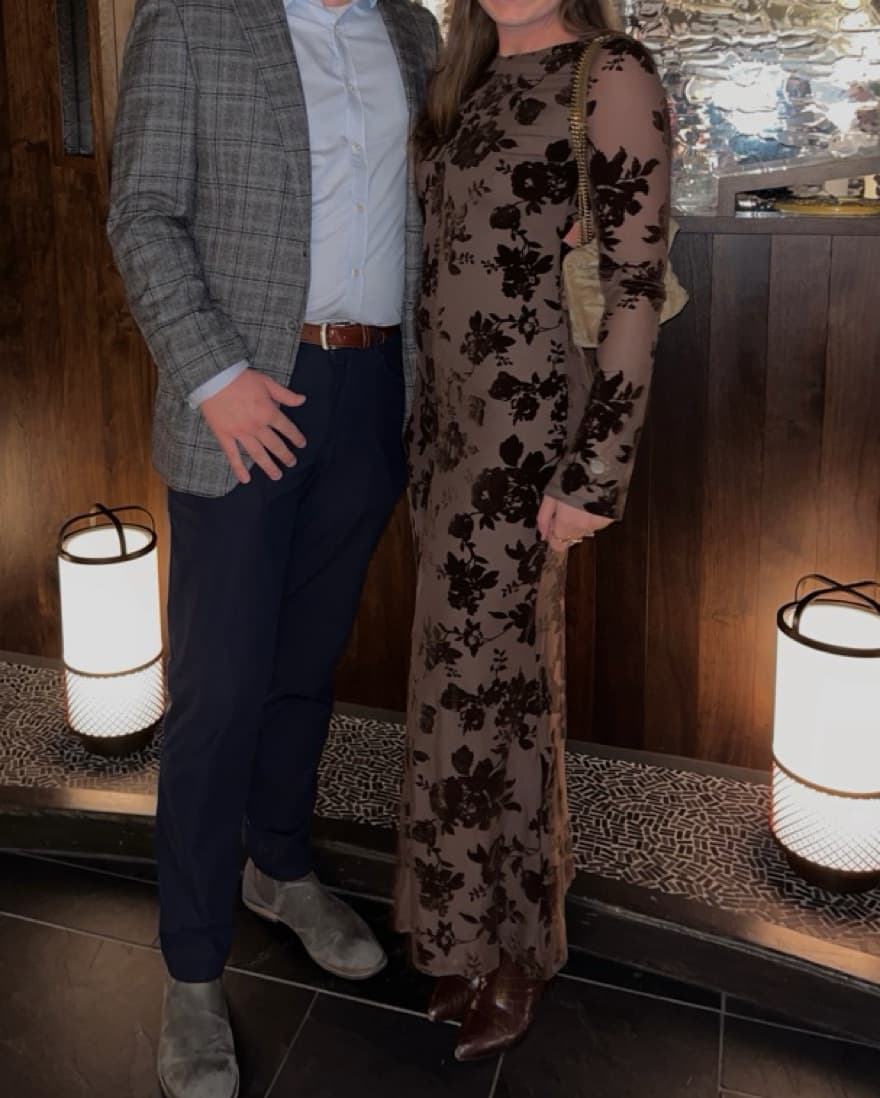 Zara Long Sleeve Dress - Image 2