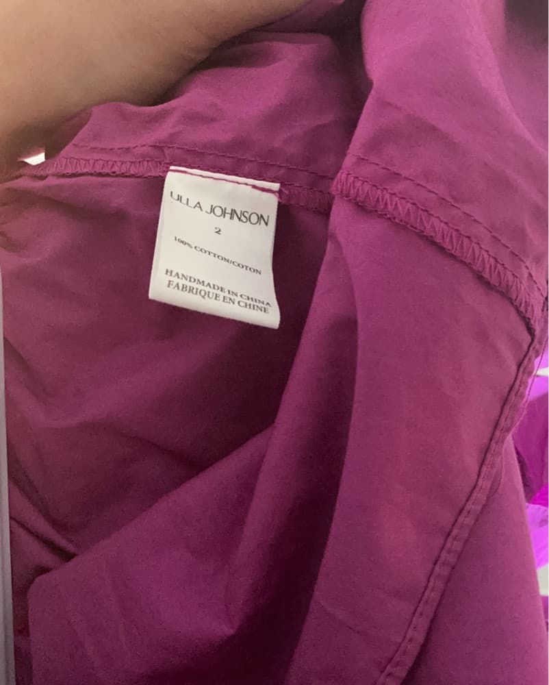 Ulla Johnson Magenta Long Dress - Image 4