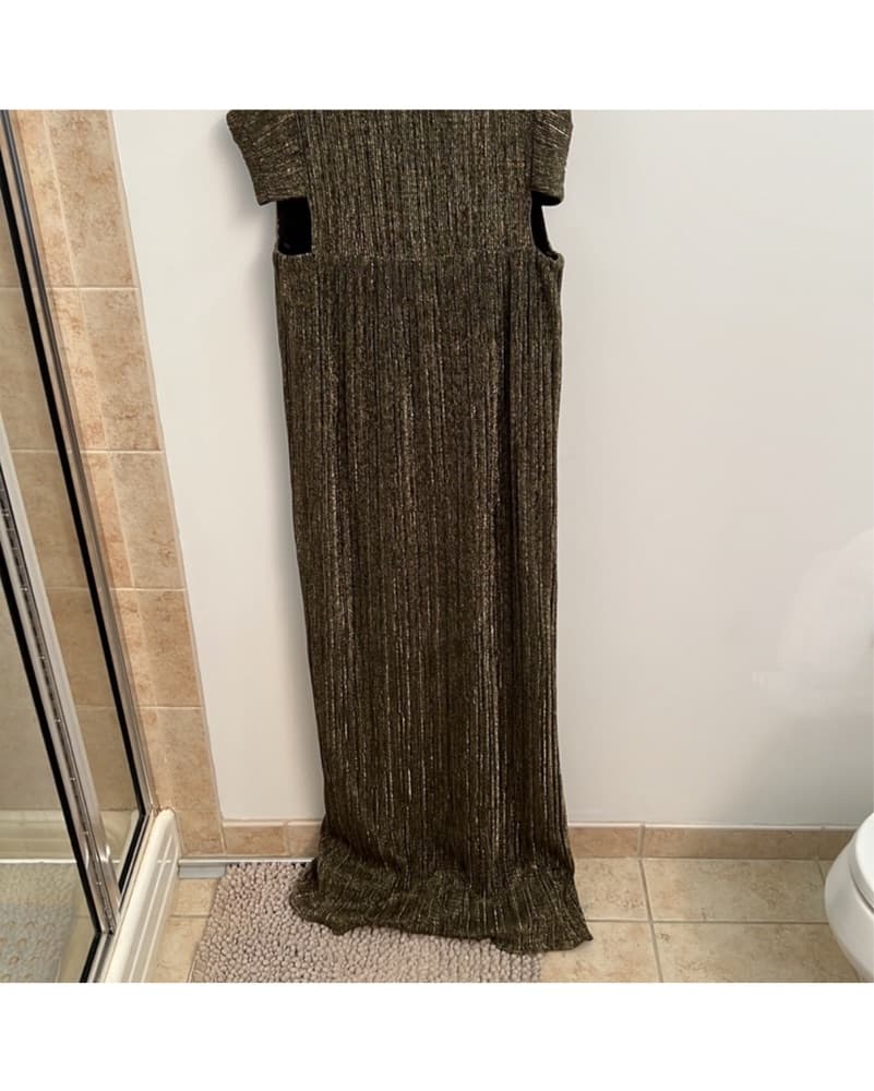 Shimmering Lurex Maxi Dress - Image 2