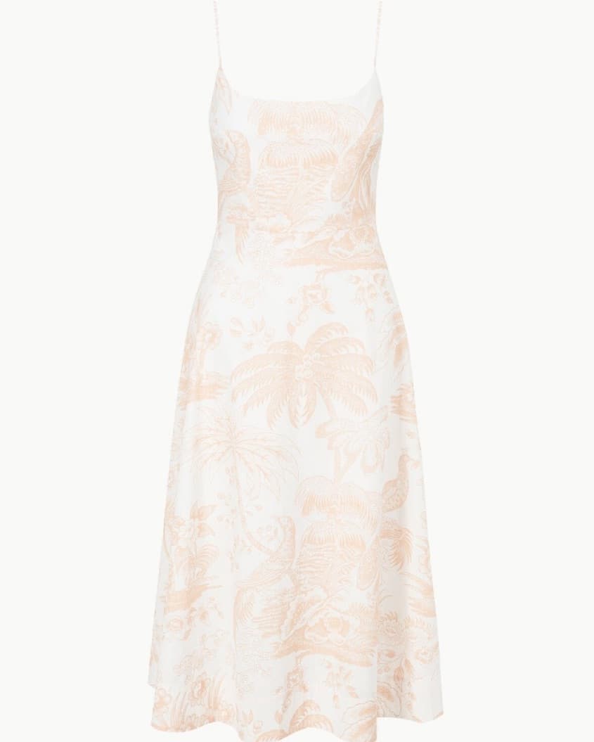 AMARANTH DRESS IVORY BEIGE TOILE - Image 4