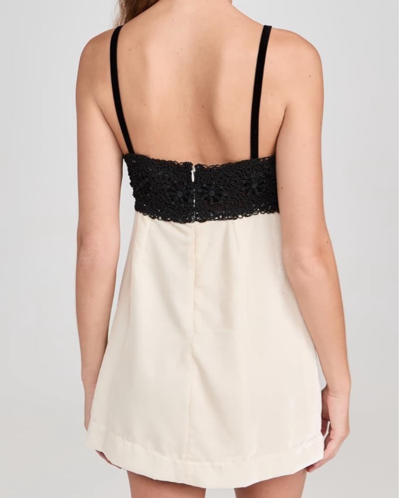 LoveShackFancy Ganette Dress (Velvet) - Image 3