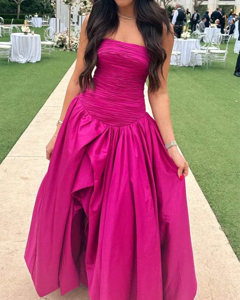 Aje Violette Bubble Hem Maxi Dress - Image 4