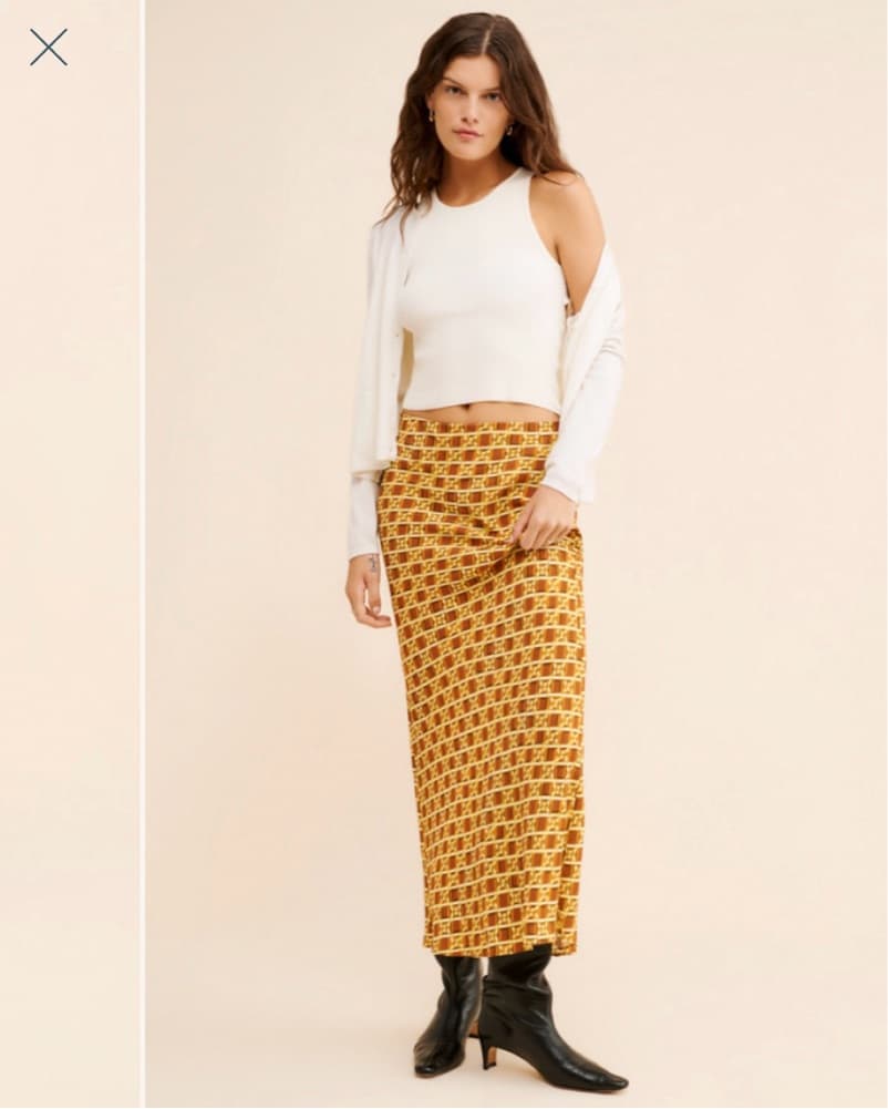 Favorite Daughter Fall Maxi Skirt - Image 4