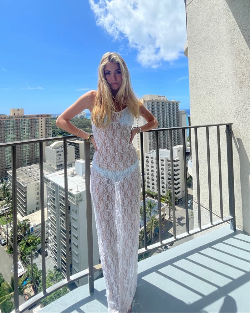 Sequin Lace See Through Maxi!!  - Image 1