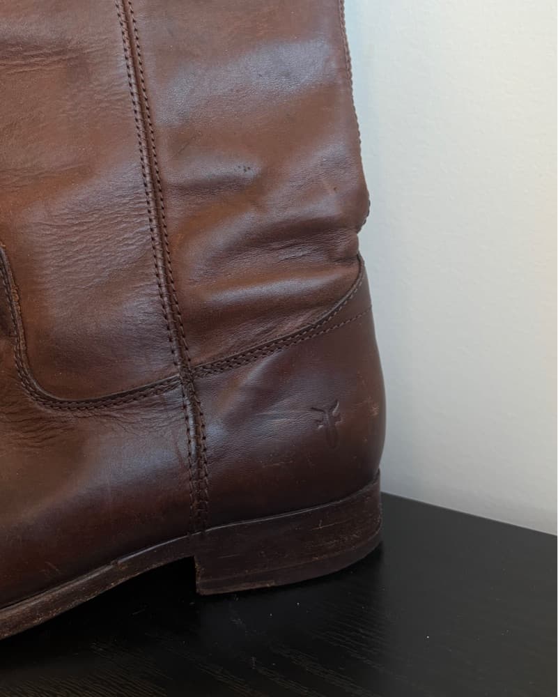 Brown Lesther Frye Boots - Image 2