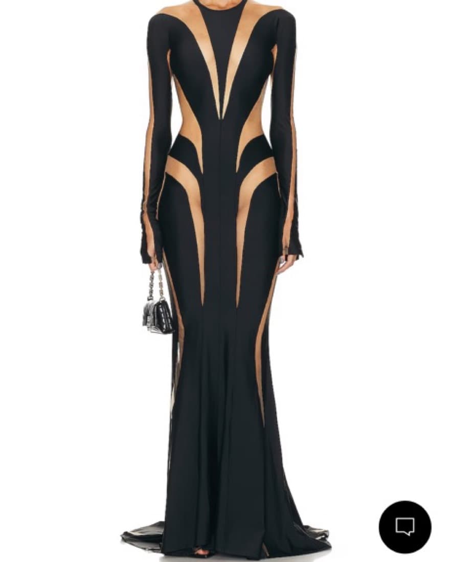 Mugler Illusion Gown - Image 3