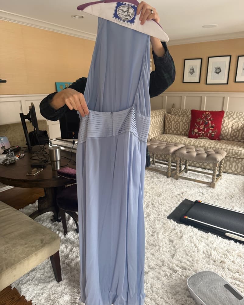 Arakii Blue Maxi Dress - Image 6