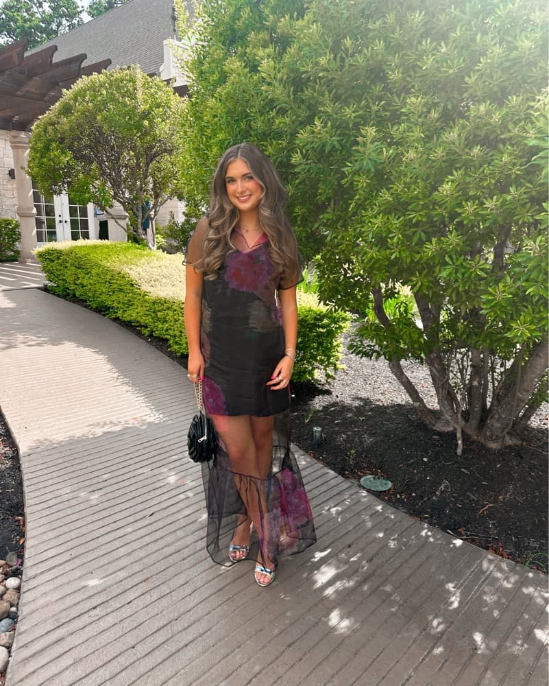 Black Anthropologie Dress - Image 1