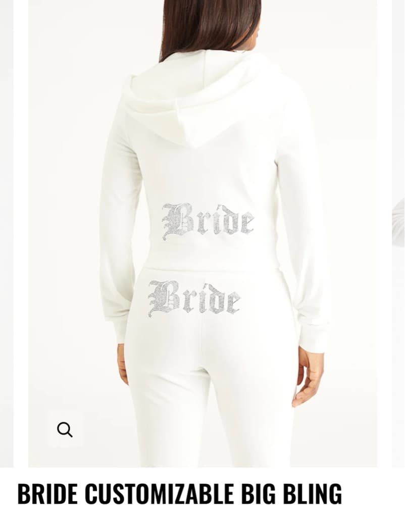 Juicy Couture Bridal Tracksuit  - Image 1