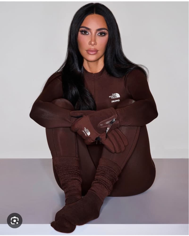 Skims X Northface Brown Catsuit - Image 3