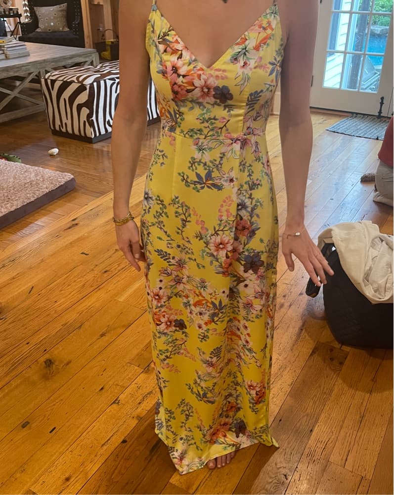 Vibrant Floral Maxi Dress - Image 2