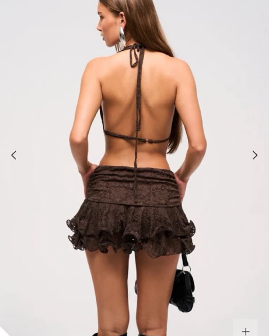 Murci Halter brown Dress - Image 3