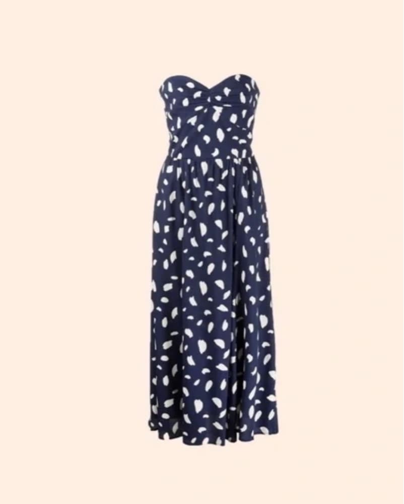 Reformation Strapless Aymeline Dress - Image 2