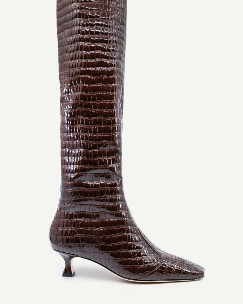 Studio Amelia Maverick Boot Burgundy 39 - Image 2