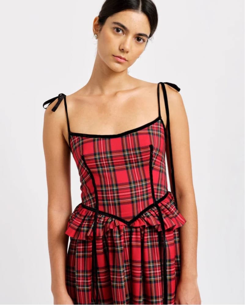 Eliza Faulkner Tessa Plaid Dress  - Image 3