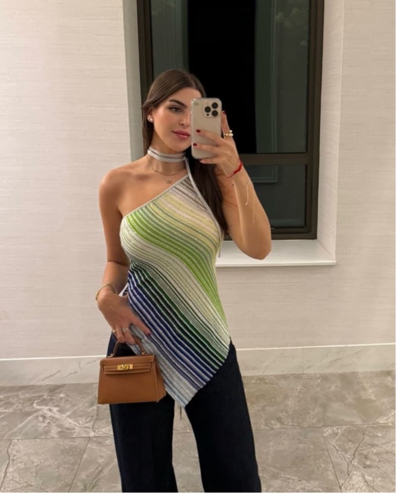 Missoni Multicolor Stripe Top - Image 1