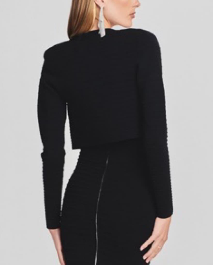 Bandage Knit Cardigan - Image 2