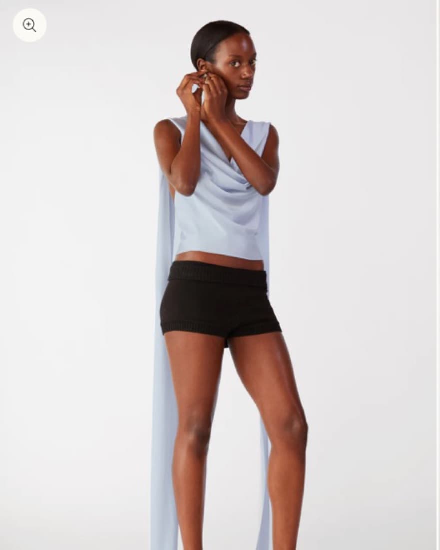 Orseund Iris Cowl Neck Halter Top - Image 3