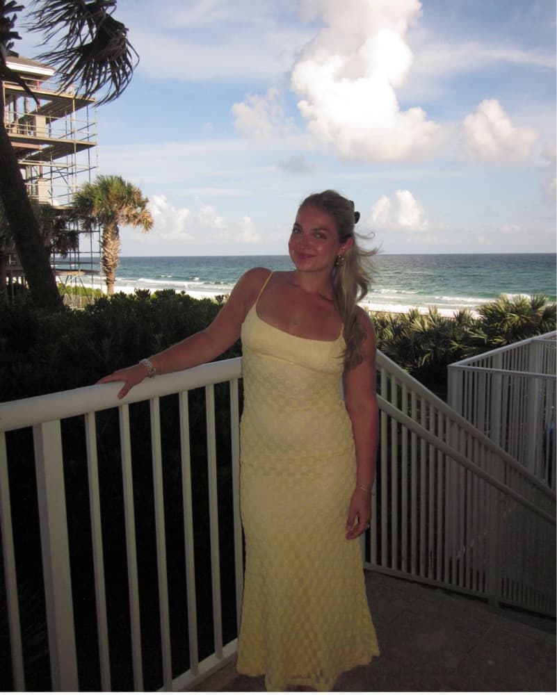 Yellow Lace Formal Maxi - Image 1