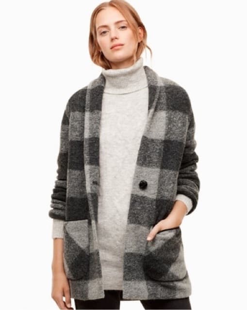 Aritzia Wilfred Checker Jacket - Image 4