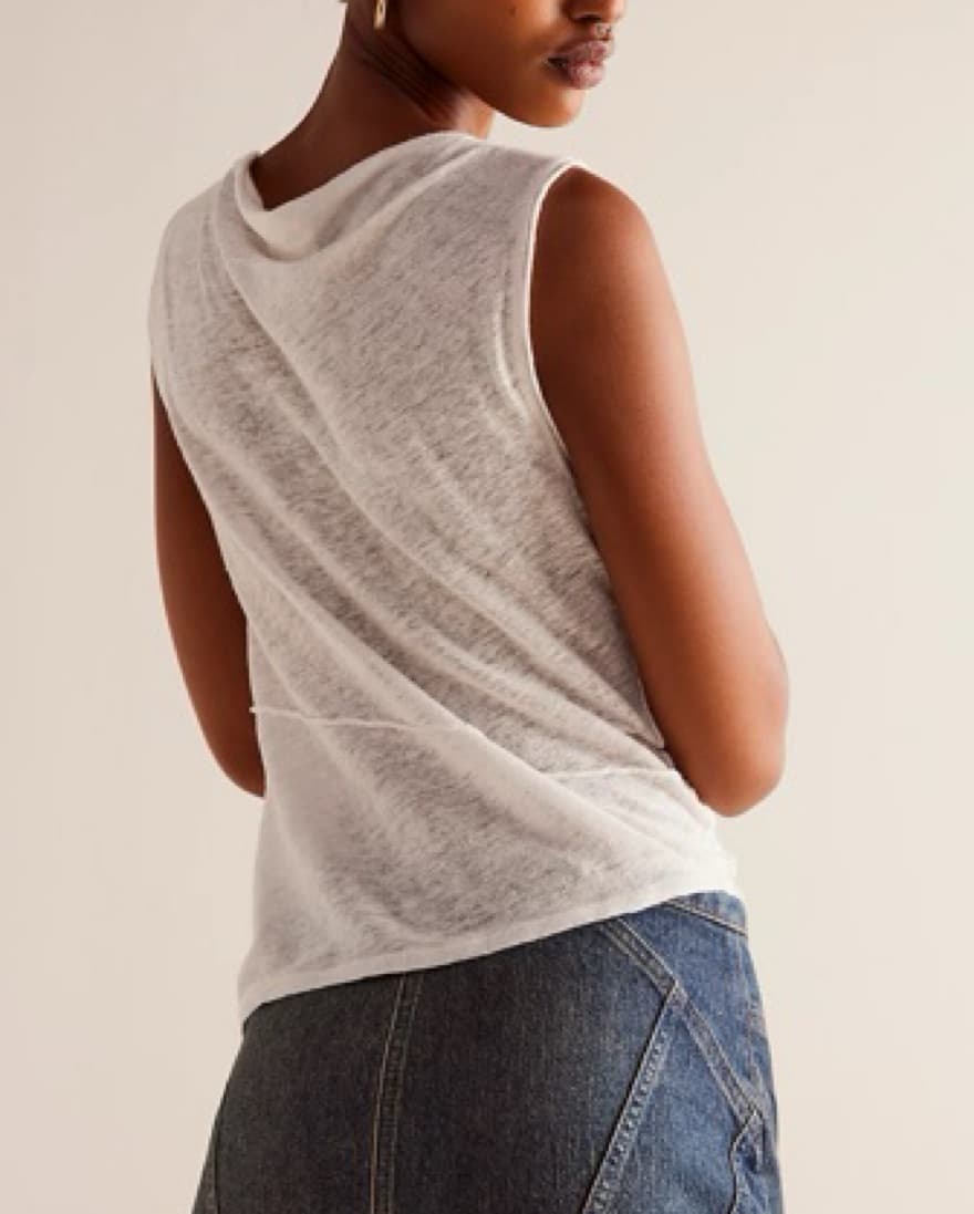 Sheer Linen Top - Image 5