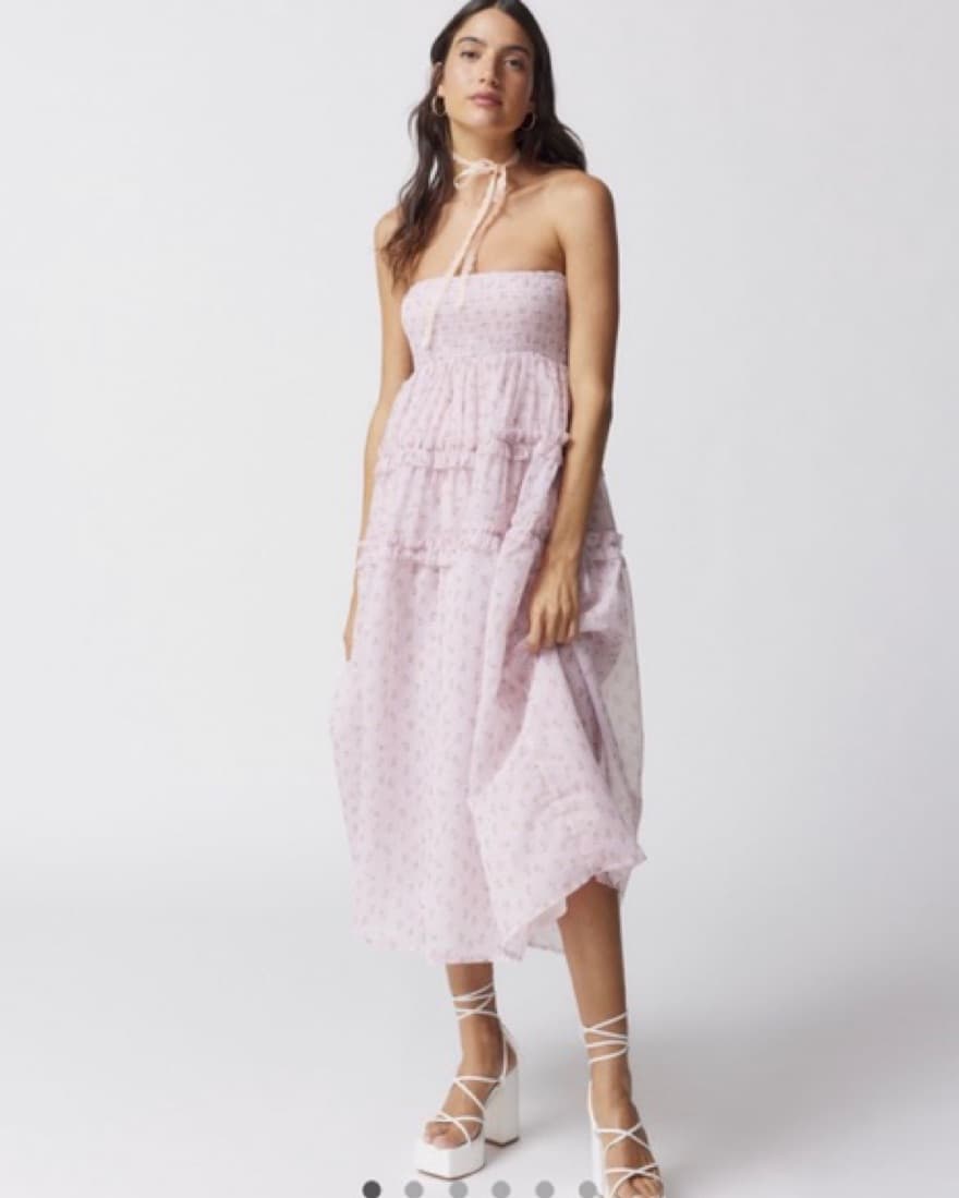 Sister jane Celadine Floral Midi Dress - Image 1