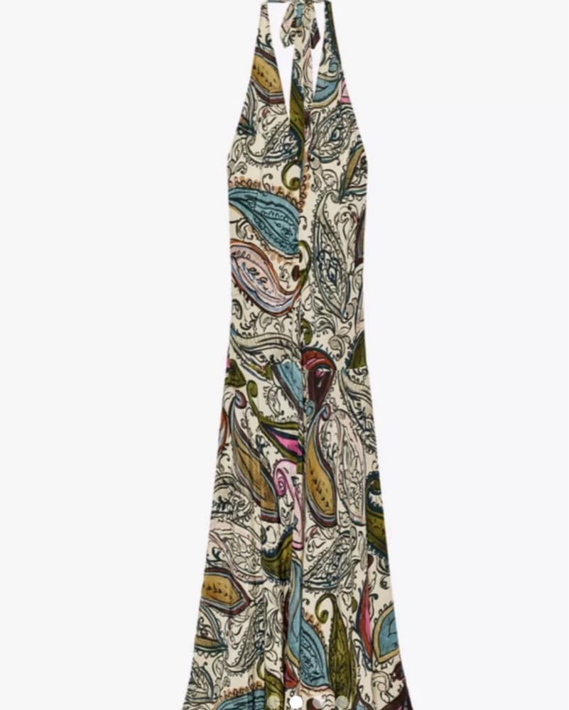 Halter Maxi Dress - Image 3