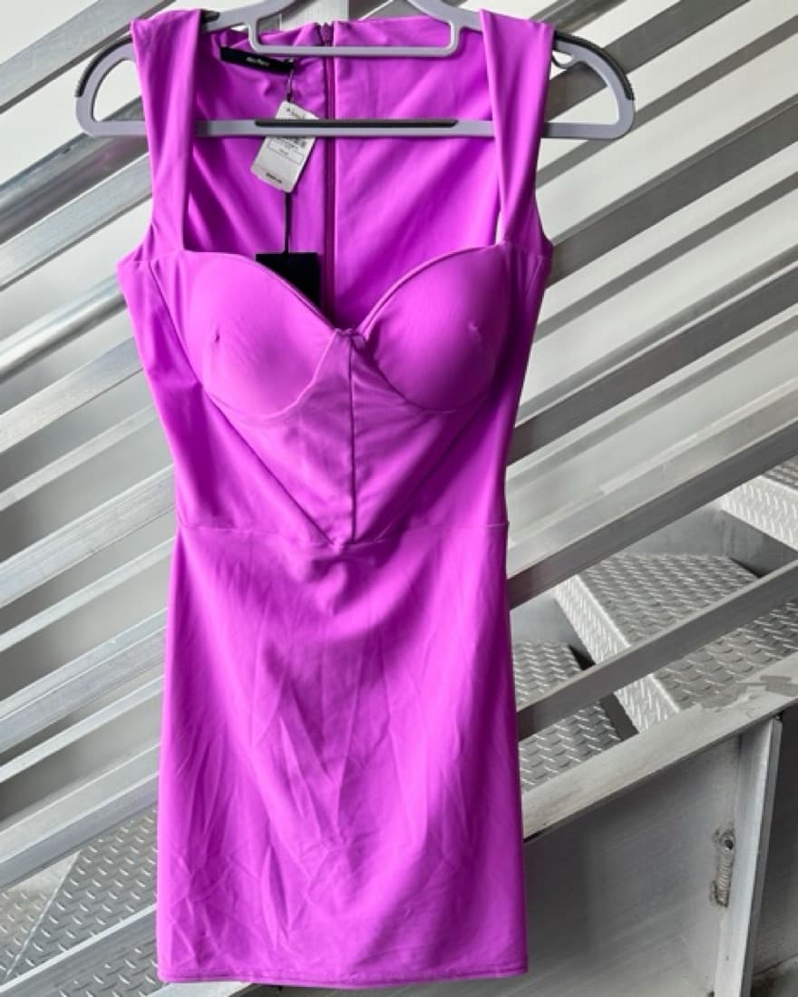 Sweetheart Cup Mini Dress - Image 1