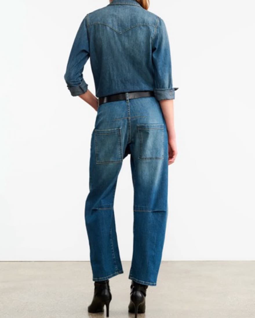 Nili Lotan Barrel Leg Jeans - Image 3