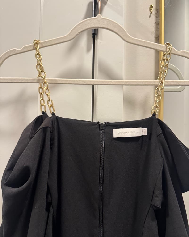 Simkhai Black Mini Dress ( Archival ) - Image 4