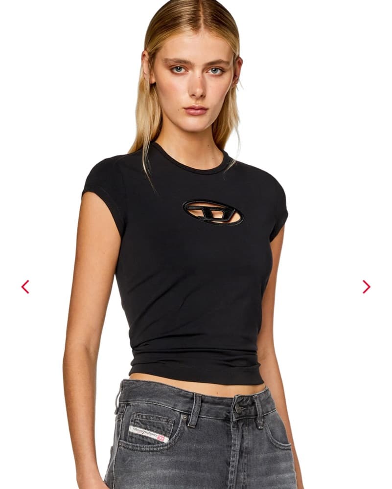 Diesel T Shirt Black - Image 2