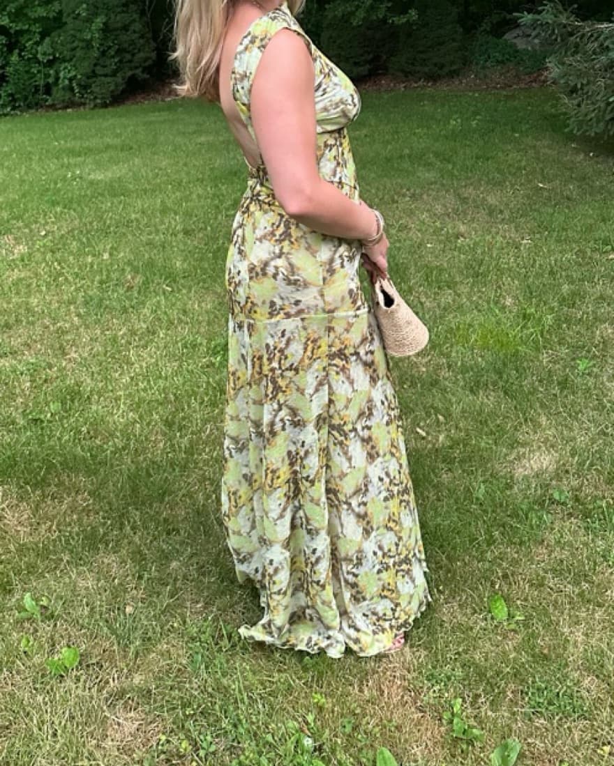 Siedres Long Multicolored Dress - Image 1
