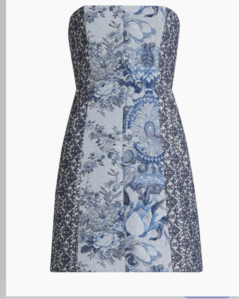 Alice + Olivia Violet Strapless Mini - Image 2