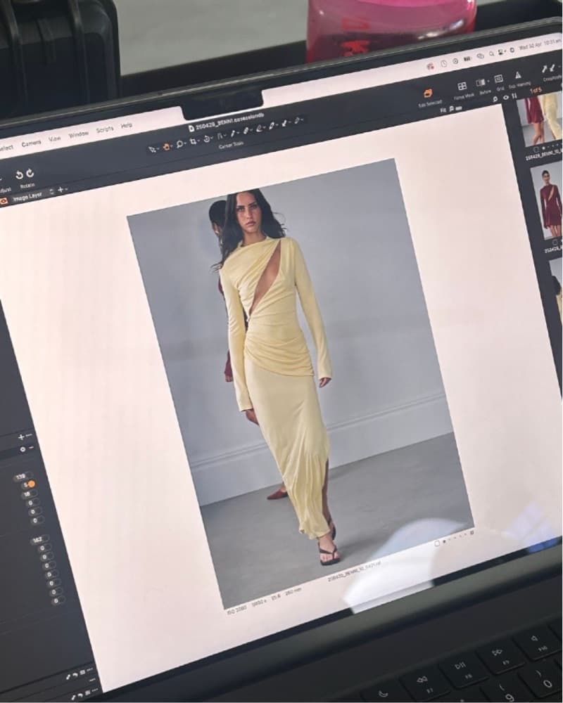 Benni The Label Yellow Dress - Image 2