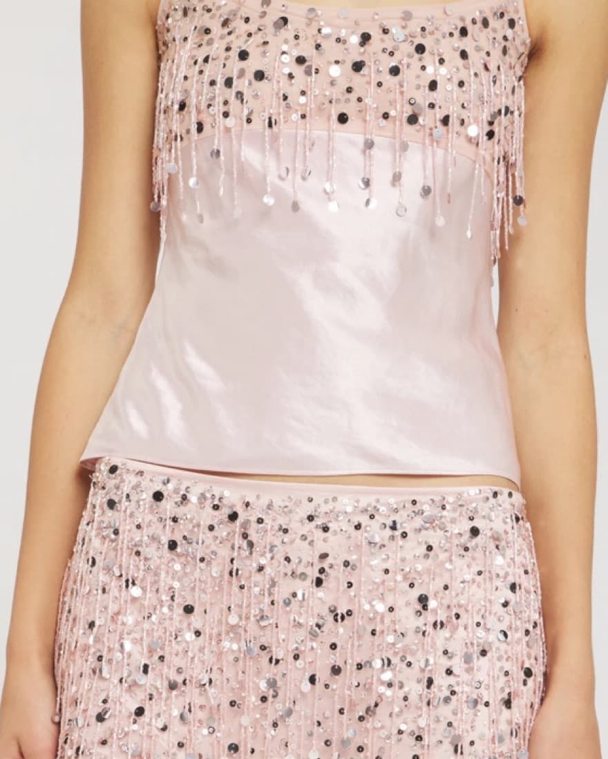 Asta Resort Yasmin Hand Beaded Tank  - Image 4