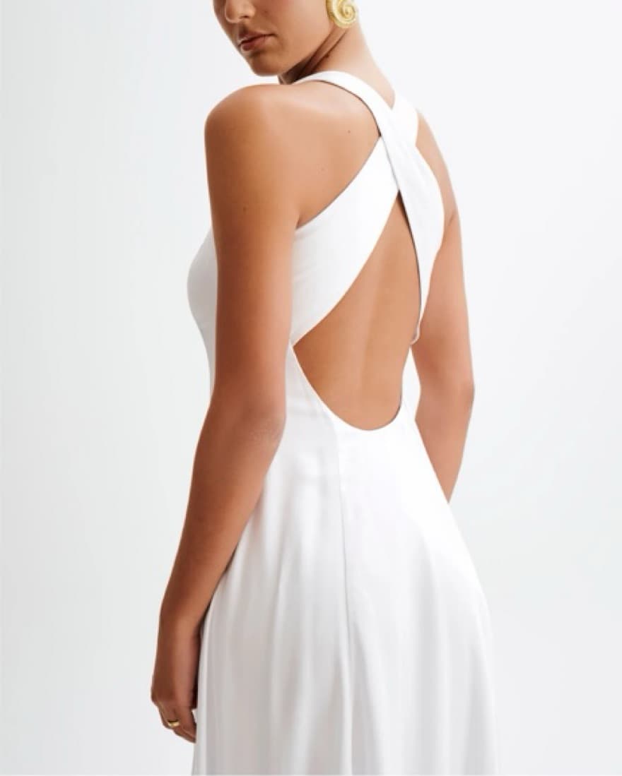 Meshki Carabella Crossback Midi Dress  - Image 4