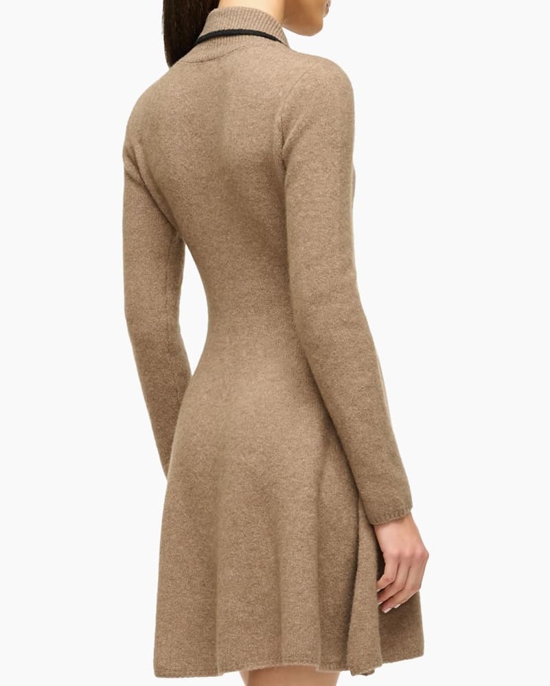 Staud Dujour Knit Fit & Flare Minidress - Image 3