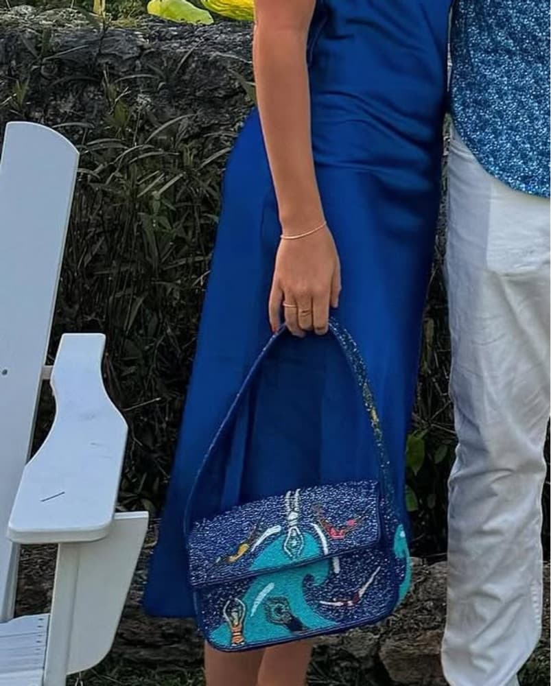 STAUD Beaded Bag - Image 1