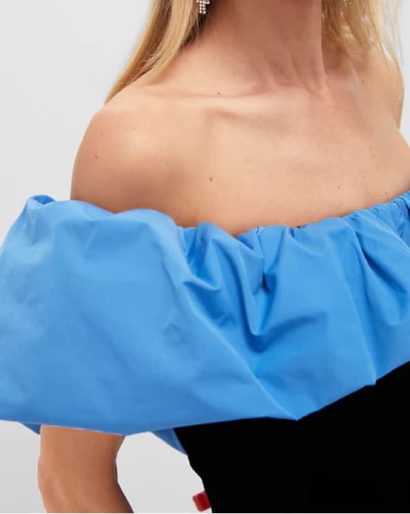 TUCKERNUCK Zanzibar Blue and Black Dress - Image 6