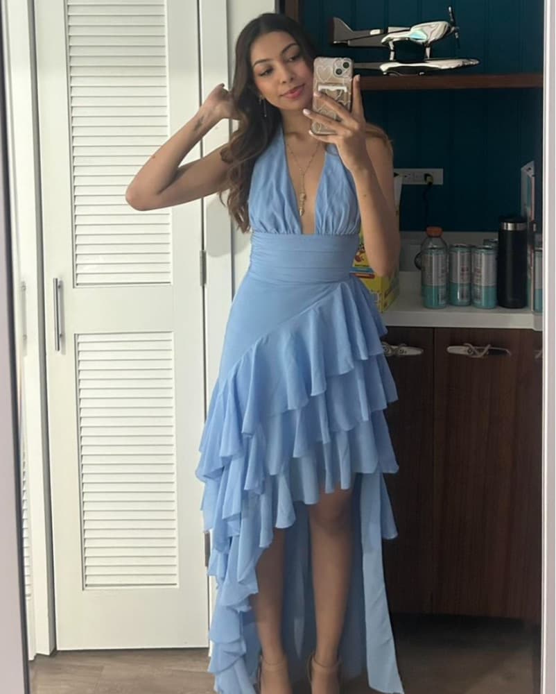Lucy In The Sky Assymetrical Dress - Image 1