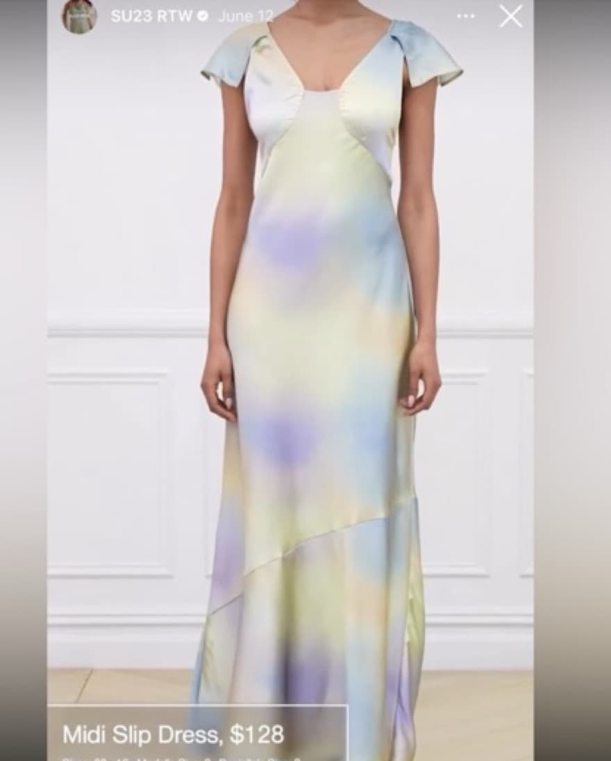 WeWoreWhat Lace Midi Slip Dress  - Image 3
