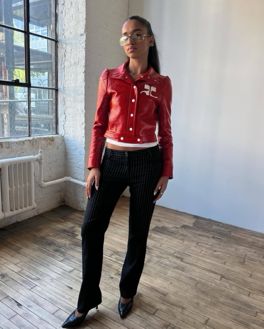 Courrèges Vinyl Reedition Jacket - Image 1