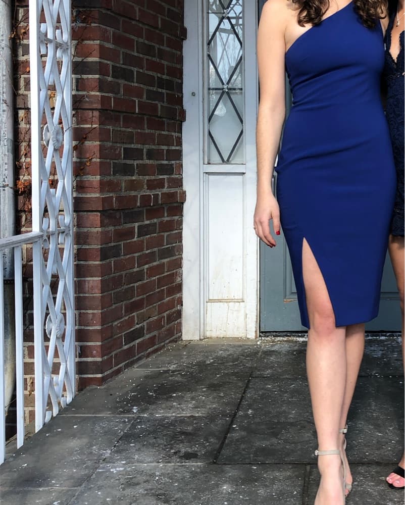 Blue Revolve Cocktail Dress - Image 2
