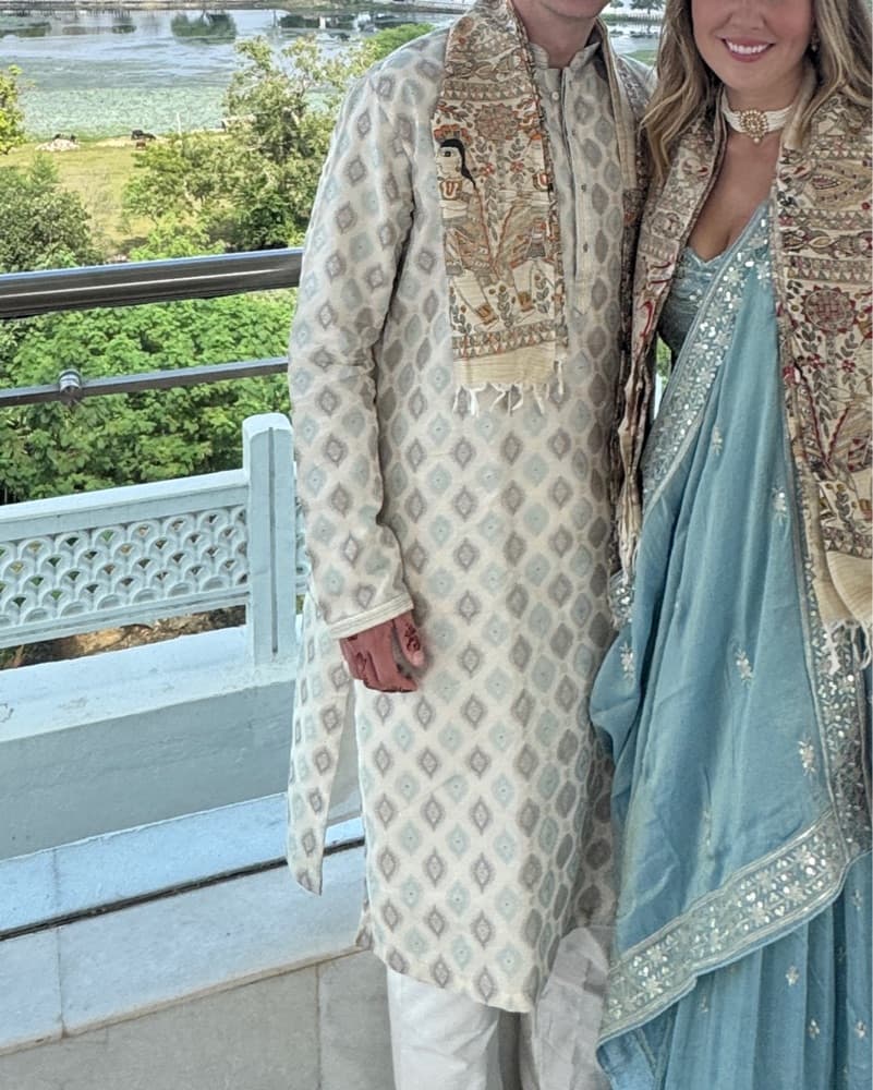 Manyavar Kurta for Indian Wedding - Image 1