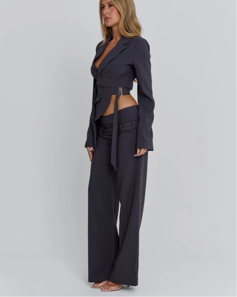 Outcast Riviera Set In Charcoal  - Image 2